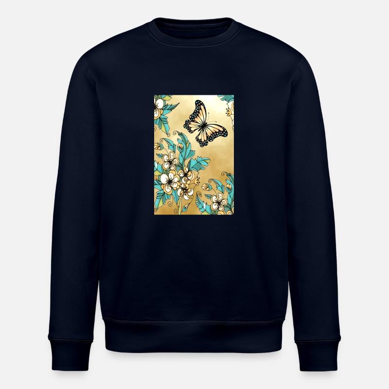 papillon - Sweat bio ROLLER Stanley/Stella Unisexe - marine