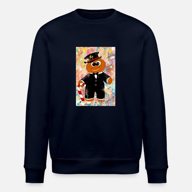 Mannele Mannala Pop - Sweat bio ROLLER Stanley/Stella Unisexe - marine