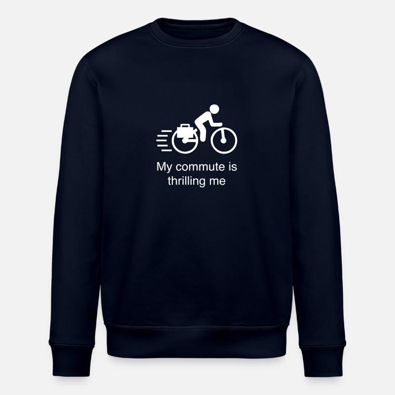 Fahrrad - Stanley/Stella Unisex Bio-Sweatshirt ROLLER - Navy