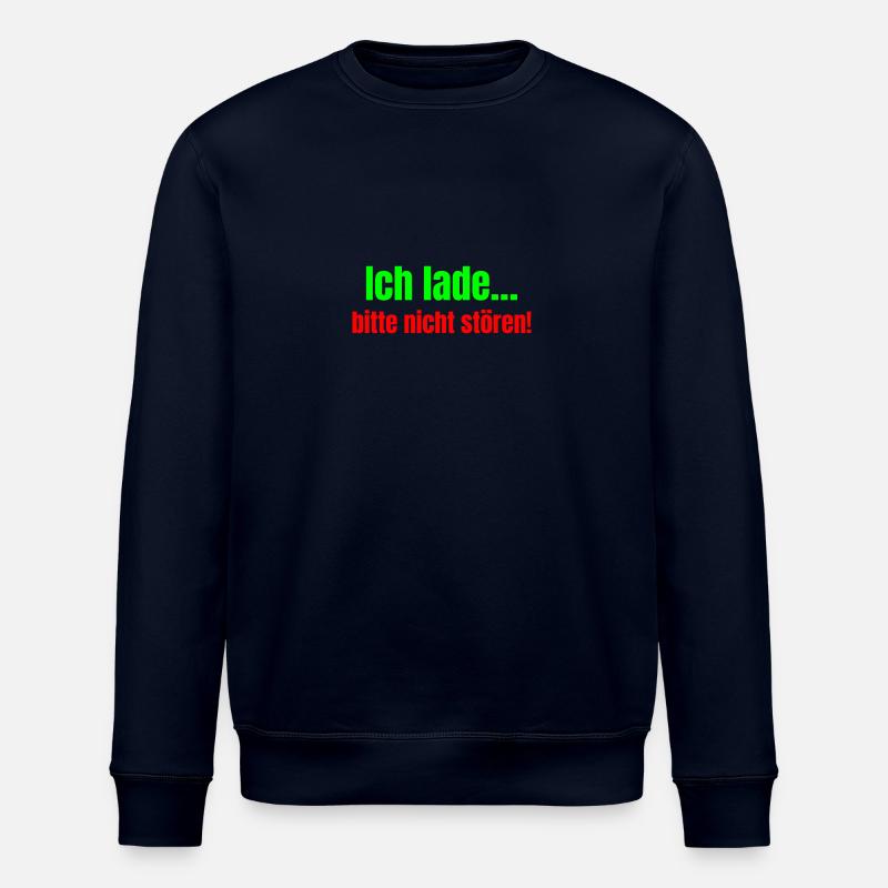 Ich lade...bitte nicht stören! - Stanley/Stella Unisex Bio-Sweatshirt ROLLER - Navy