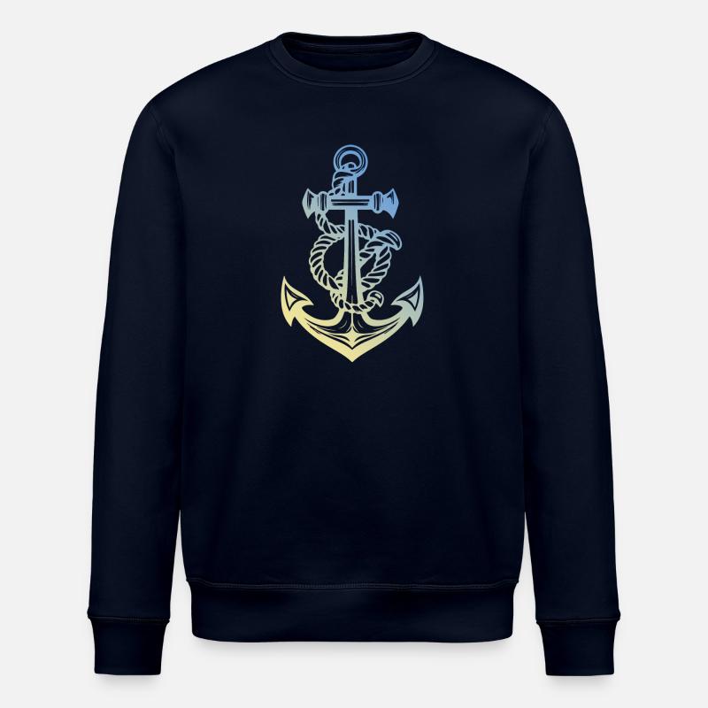 Port d’ancrage - Sweat bio ROLLER Stanley/Stella Unisexe - marine