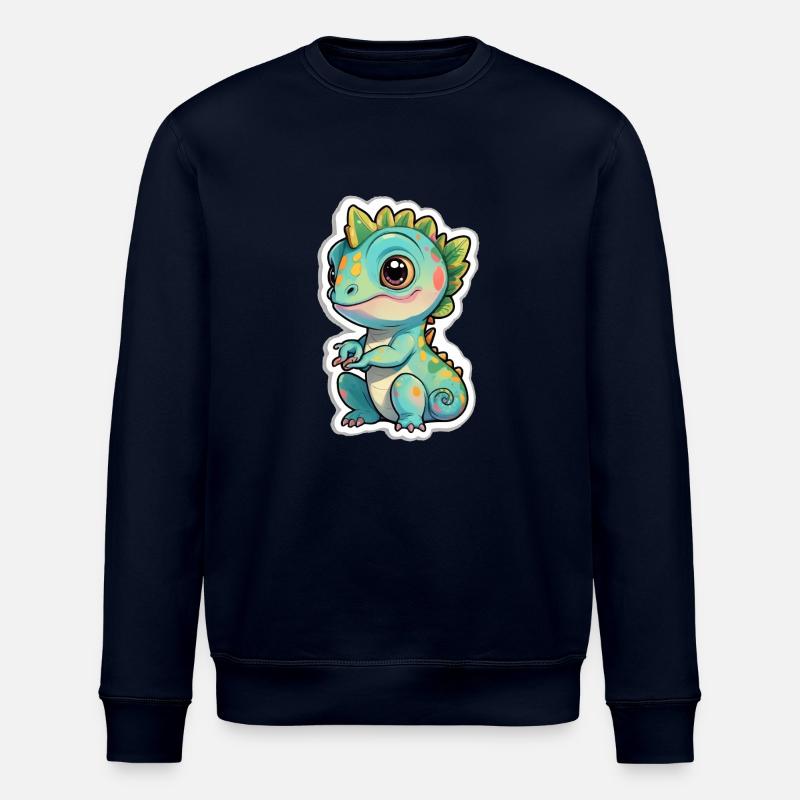 Süßes Chamäleon - Stanley/Stella Unisex Bio-Sweatshirt ROLLER - Navy