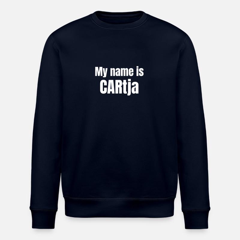 Je m’appelle CARwell, pas Katja - Sweat bio ROLLER Stanley/Stella Unisexe - marine