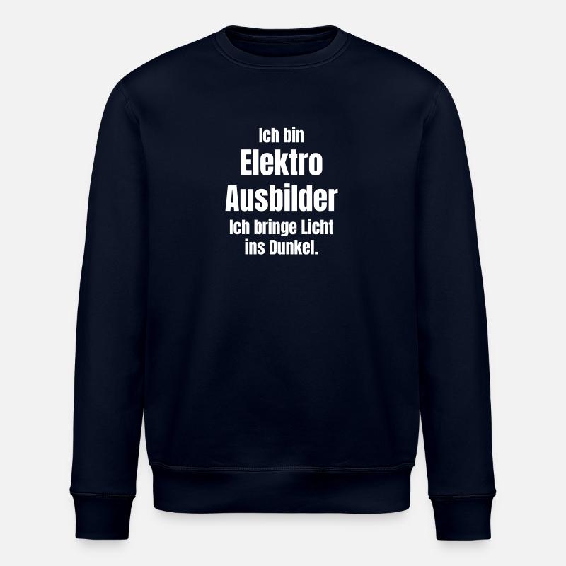 Elektro Ausbilder - Stanley/Stella Unisex Bio-Sweatshirt ROLLER - Navy