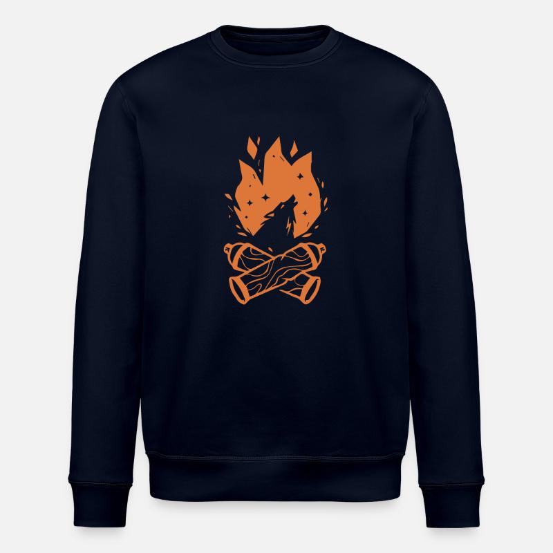 Spraydose Feuer - Wolf - Stanley/Stella Unisex Bio-Sweatshirt ROLLER - Navy