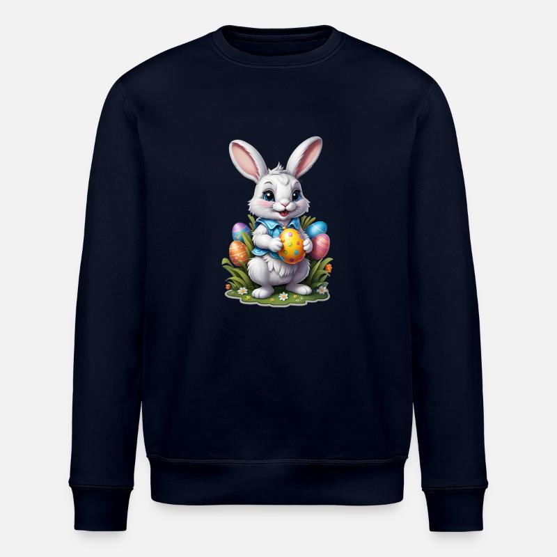 Osterhäschen - Stanley/Stella Unisex Bio-Sweatshirt ROLLER - Navy