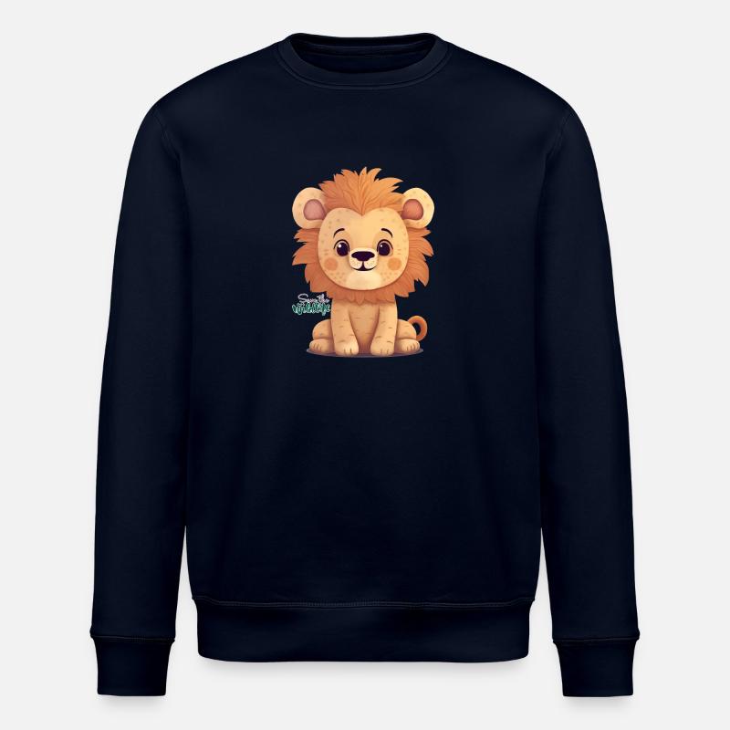 Save the wildlife !! - Stanley/Stella Unisex Bio-Sweatshirt ROLLER - Navy