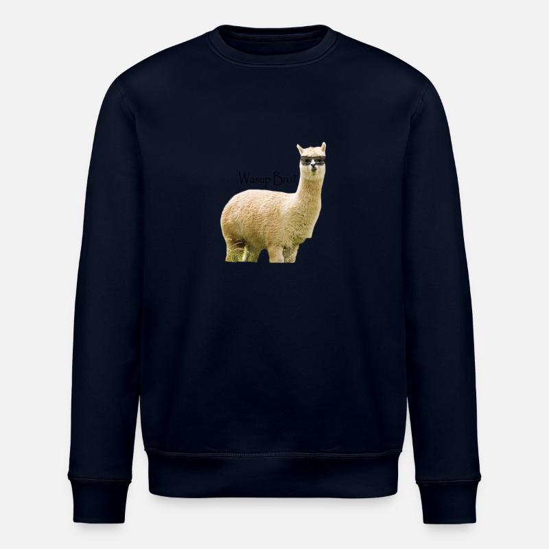Alpaka Bro - Stanley/Stella Unisex Bio-Sweatshirt ROLLER - Navy