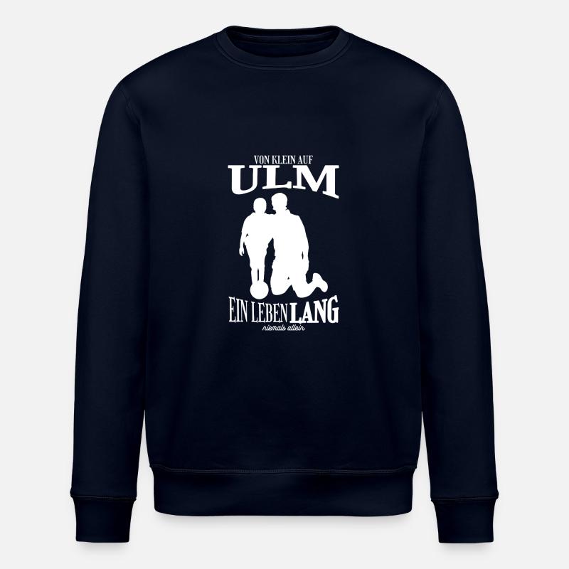 Ulm Fußball Tradition Geschenk - Stanley/Stella Unisex Bio-Sweatshirt ROLLER - Navy