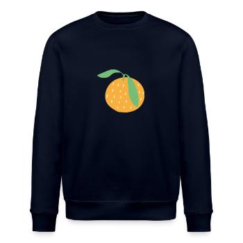 Orange - Stanley/Stella Unisex Bio-Sweatshirt ROLLER - Navy - Vorne - Nik (191cm)