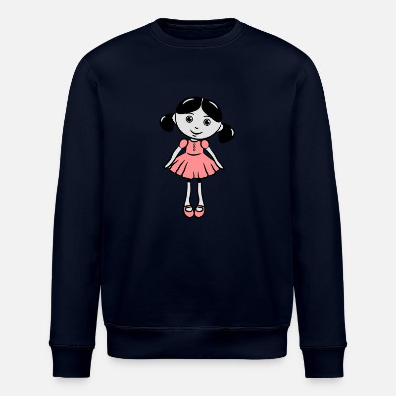Poupée douce mignon - Sweat bio ROLLER Stanley/Stella Unisexe - marine