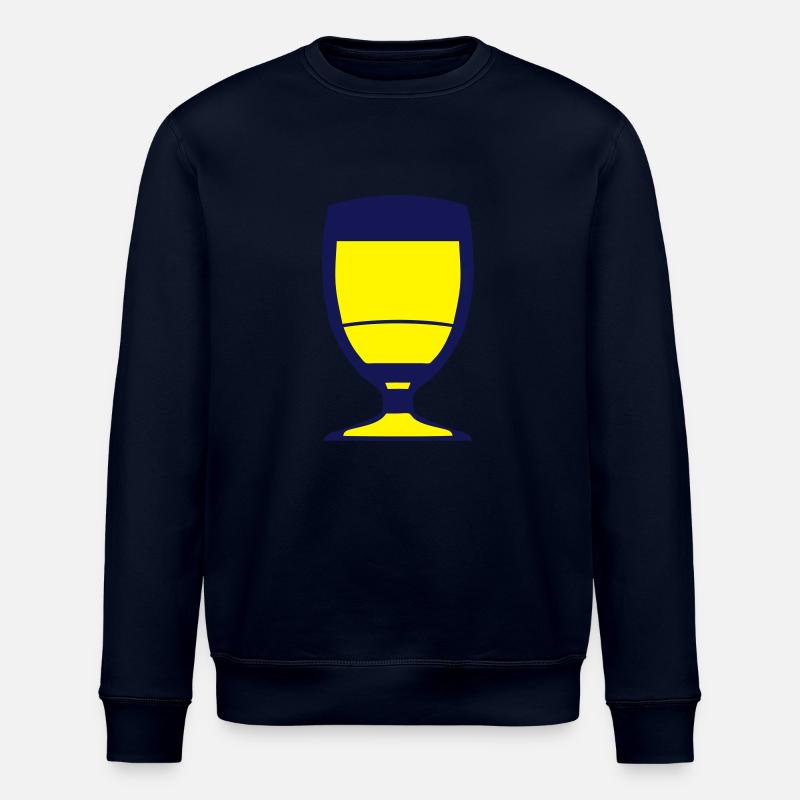 verre pastis alcool 712 - Sweat bio ROLLER Stanley/Stella Unisexe - marine