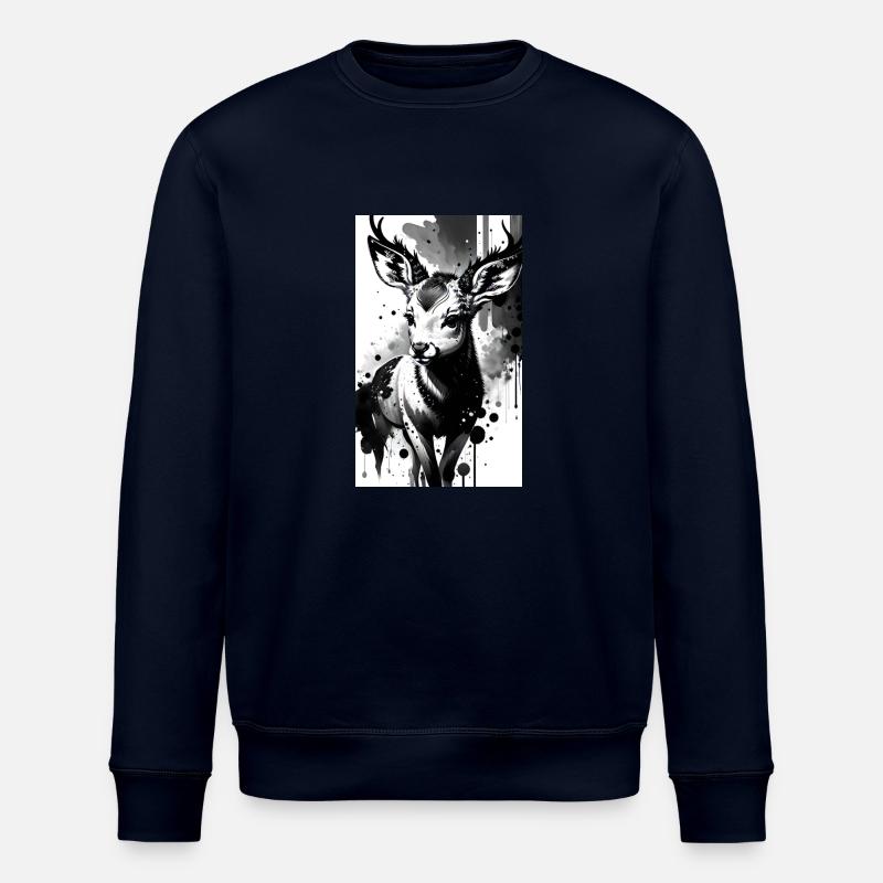 Entzückender Hirsch - Stanley/Stella Unisex Bio-Sweatshirt ROLLER - Navy