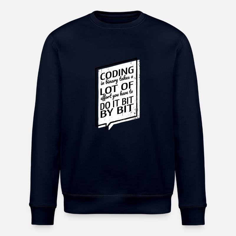 computers quote c sharp programming - Stanley/Stella Unisex Bio-Sweatshirt ROLLER - Navy