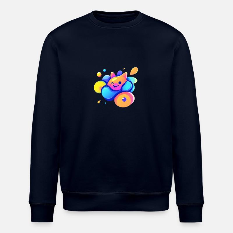 Happy - Stanley/Stella Unisex Bio-Sweatshirt ROLLER - Navy