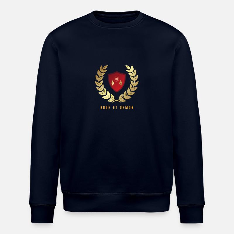 Ange et Demon - Sweat bio ROLLER Stanley/Stella Unisexe - marine