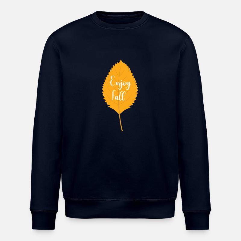 Genieße den Herbst Geschenk Idee - Stanley/Stella Unisex Bio-Sweatshirt ROLLER - Navy