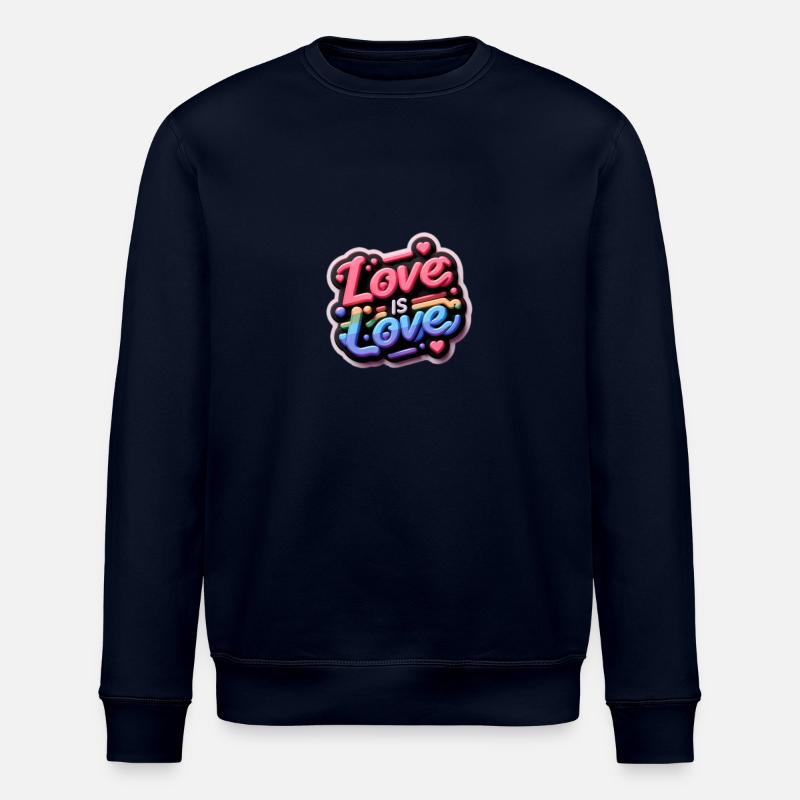 Love.IsLove - Stanley/Stella Unisex Bio-Sweatshirt ROLLER - Navy