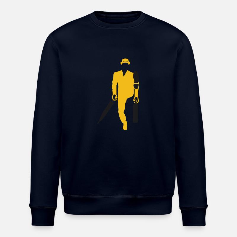 Marching office clerk (2c) - Stanley/Stella Unisex Bio-Sweatshirt ROLLER - Navy