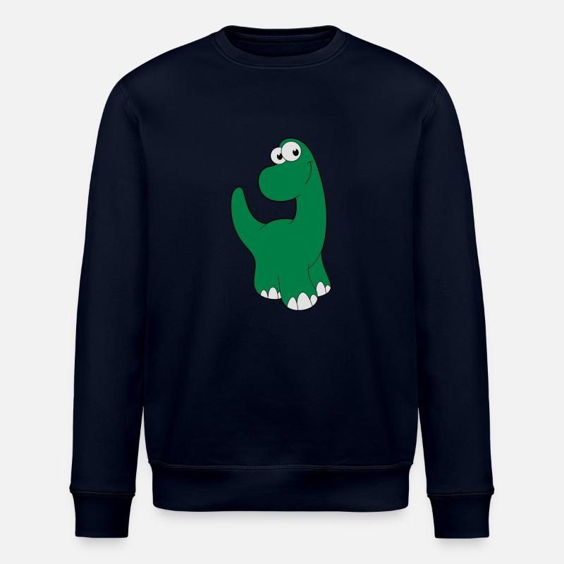 Dinosaurier - Stanley/Stella Unisex Bio-Sweatshirt ROLLER - Navy