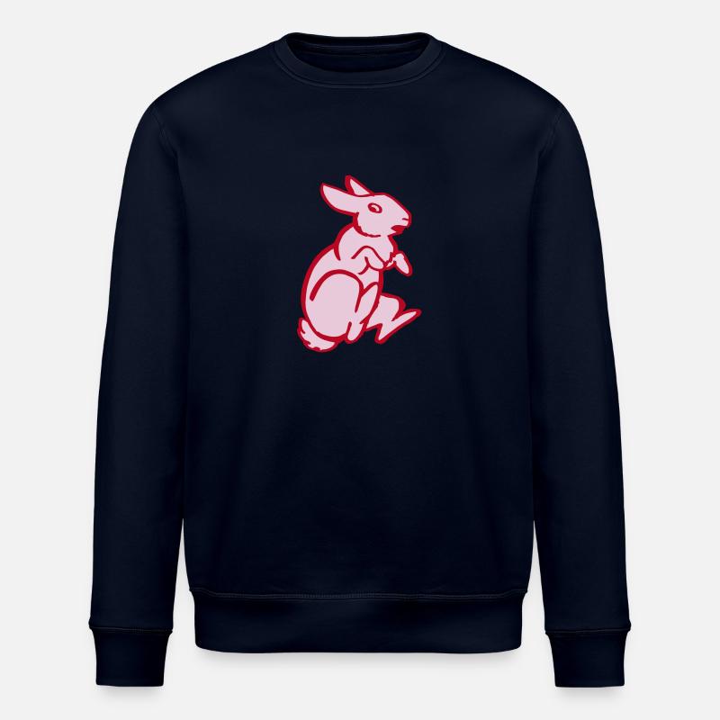 Kaninchen - Stanley/Stella Unisex Bio-Sweatshirt ROLLER - Navy