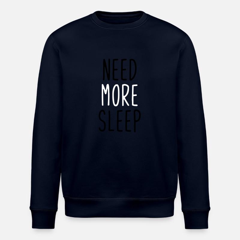 Schlaf. Schlafen. Geschenk. Geschenkidee - Stanley/Stella ROLLER Unisex Organic Sweatshirt - navy