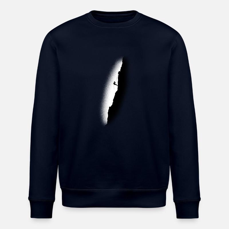 Alpiniste - grimpeur - escalade - Sweat bio ROLLER Stanley/Stella Unisexe - marine
