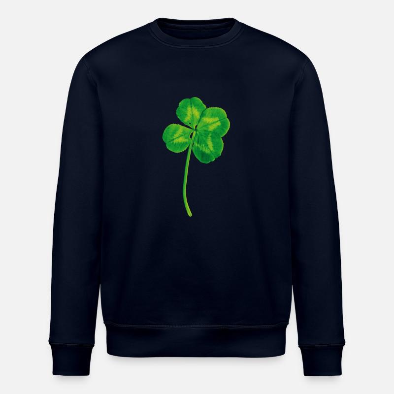 Echter Glücksklee - Stanley/Stella Unisex Bio-Sweatshirt ROLLER - Navy