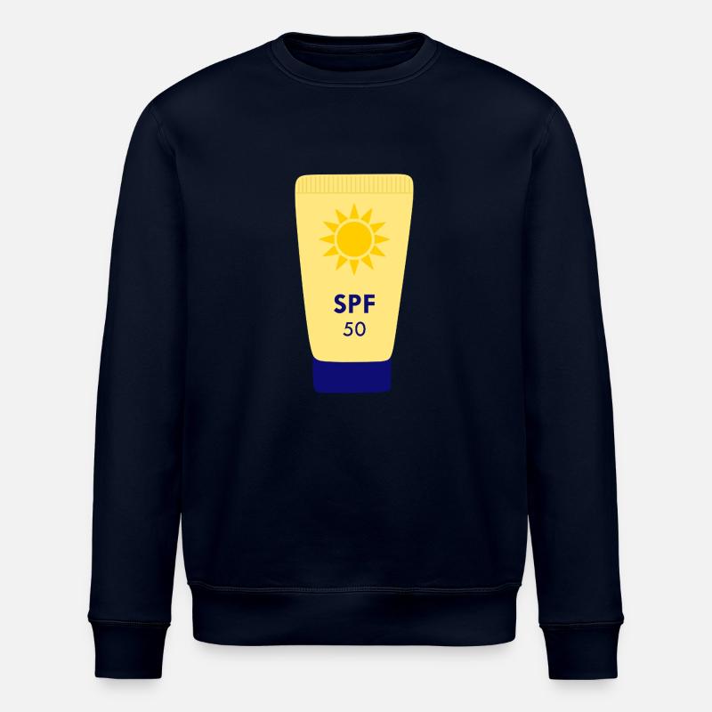 LSF 50 Sonnencreme - Stanley/Stella Unisex Bio-Sweatshirt ROLLER - Navy