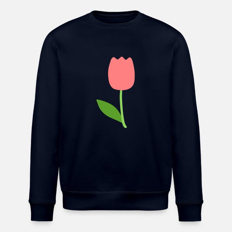 Tulpenblüte - Stanley/Stella Unisex Bio-Sweatshirt ROLLER - Navy