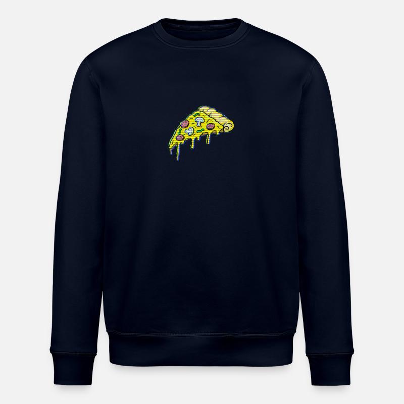 PIZZA - Sweat bio ROLLER Stanley/Stella Unisexe - marine