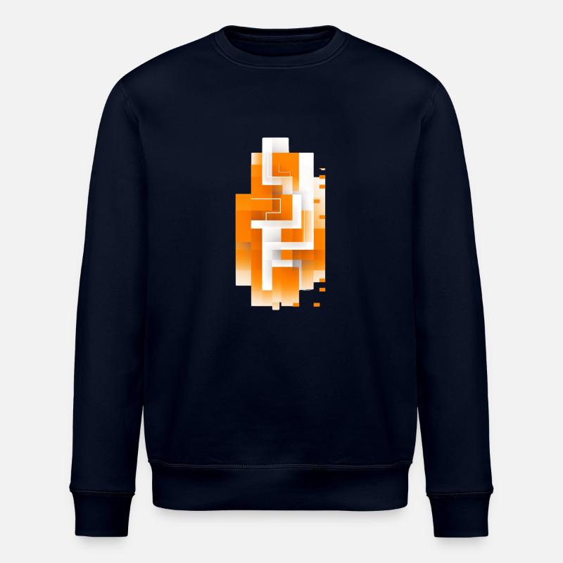 Majestic Flame - Stanley/Stella Unisex Bio-Sweatshirt ROLLER - Navy