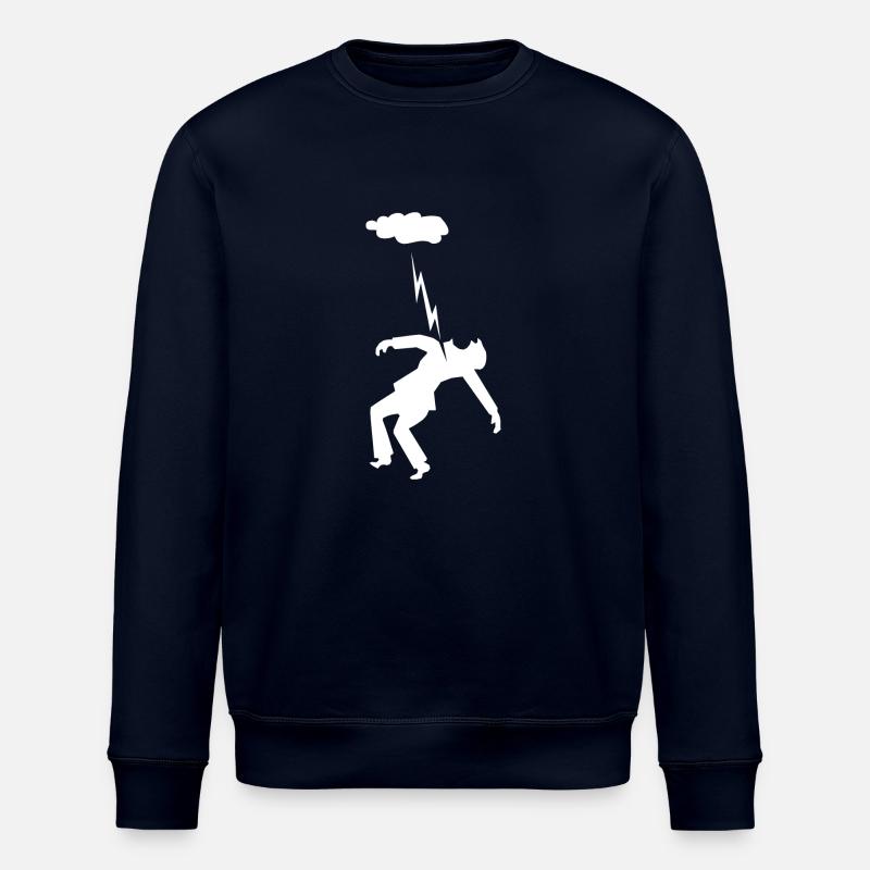 blitz strike - Stanley/Stella Unisex Bio-Sweatshirt ROLLER - Navy