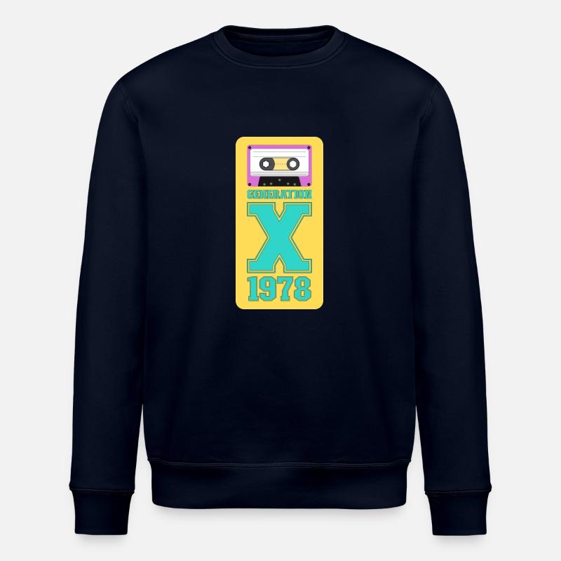 1978 Generation X Funk - Stanley/Stella Unisex Bio-Sweatshirt ROLLER - Navy