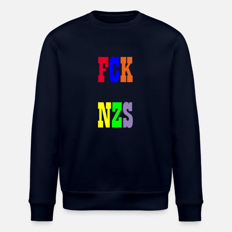 FCK NZS - Stanley/Stella Unisex Bio-Sweatshirt ROLLER - Navy