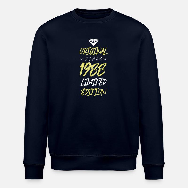 1988 Édition limitée - Sweat bio ROLLER Stanley/Stella Unisexe - marine