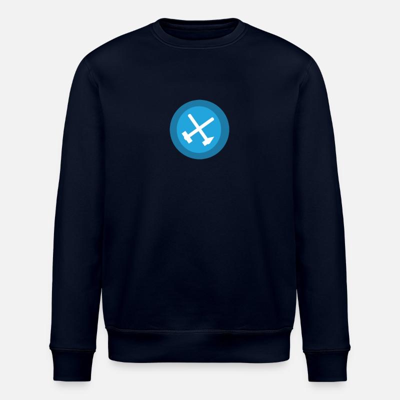 Fin du terrain - Sweat bio ROLLER Stanley/Stella Unisexe - marine