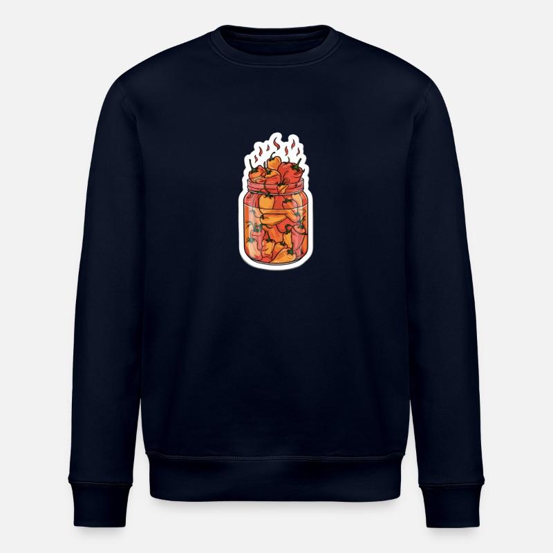 Chilli-Hot - Stanley/Stella ROLLER Unisex Organic Sweatshirt - navy