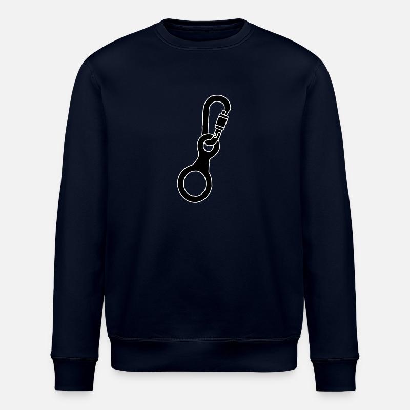 Karabiner Abseilachter 2 - Stanley/Stella Unisex Bio-Sweatshirt ROLLER - Navy