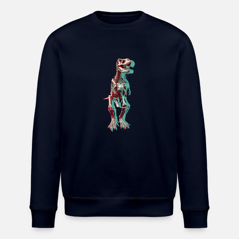 T-Rex - Stanley/Stella Unisex Bio-Sweatshirt ROLLER - Navy