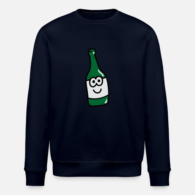 Süße Flasche 3 - Stanley/Stella Unisex Bio-Sweatshirt ROLLER - Navy