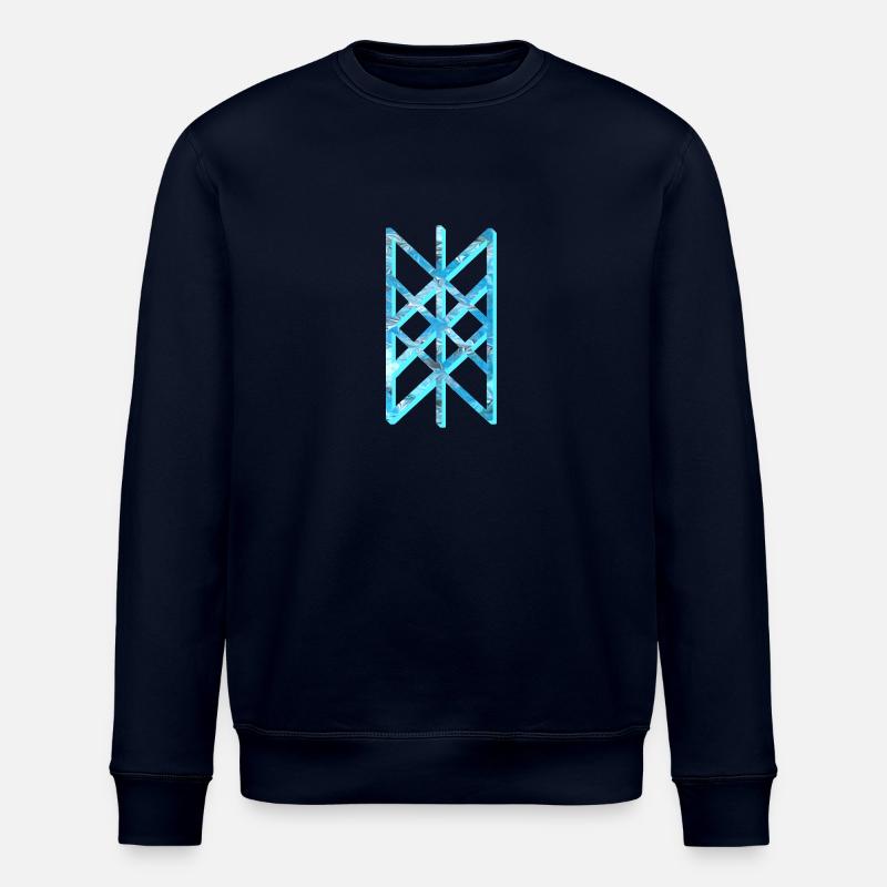 netz der wyrd e 78 - Stanley/Stella Unisex Bio-Sweatshirt ROLLER - Navy