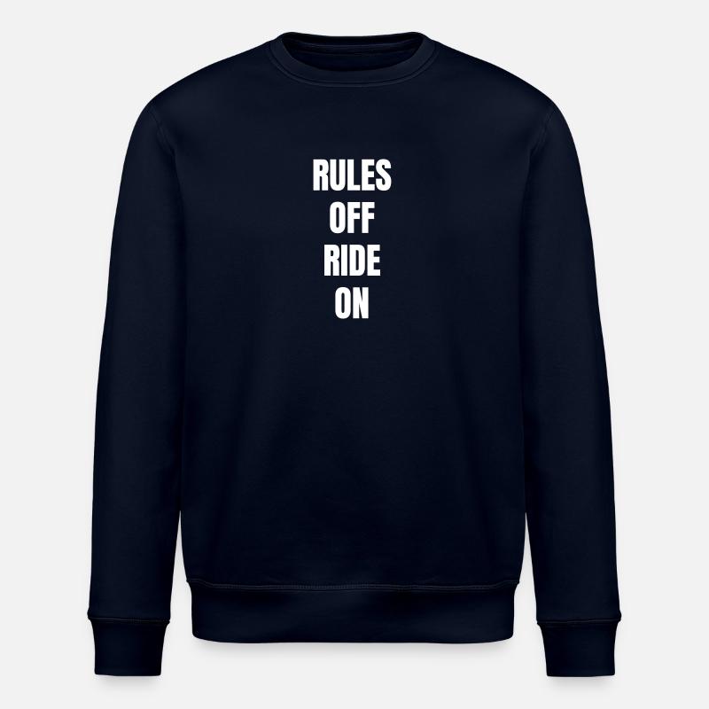 Règles de la balade - Sweat bio ROLLER Stanley/Stella Unisexe - marine