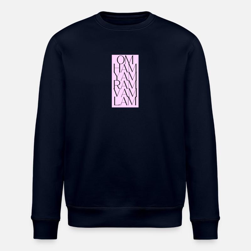 bija mantra chakras - Sweat bio ROLLER Stanley/Stella Unisexe - marine