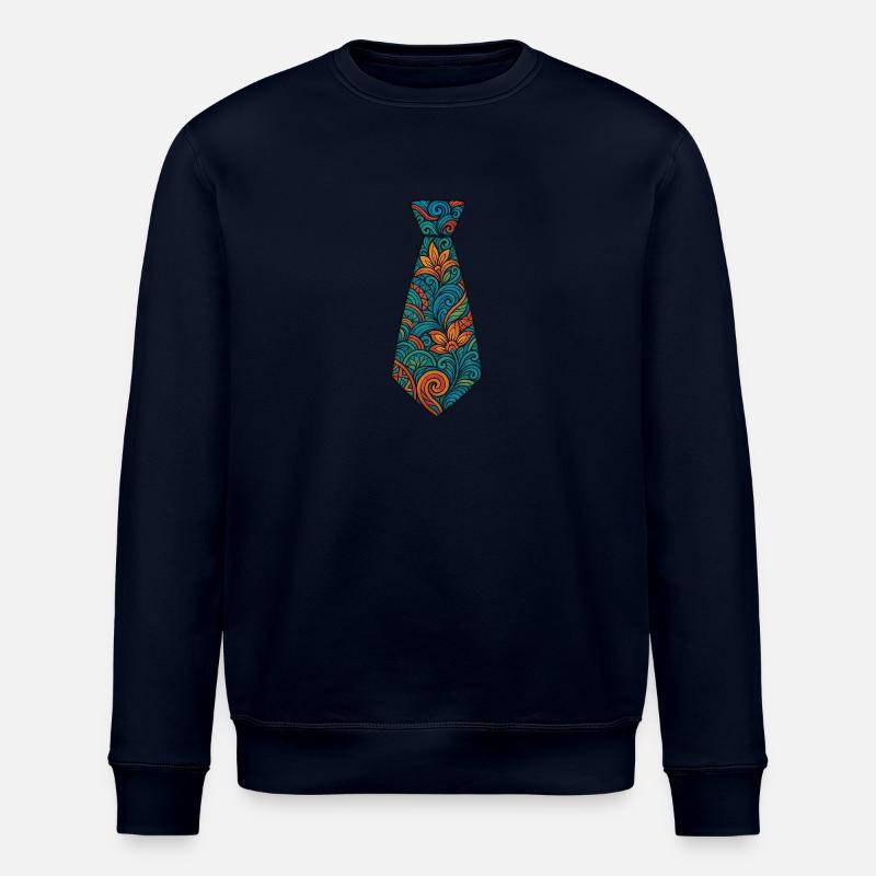 Tie - Stanley/Stella ROLLER Unisex Organic Sweatshirt - navy