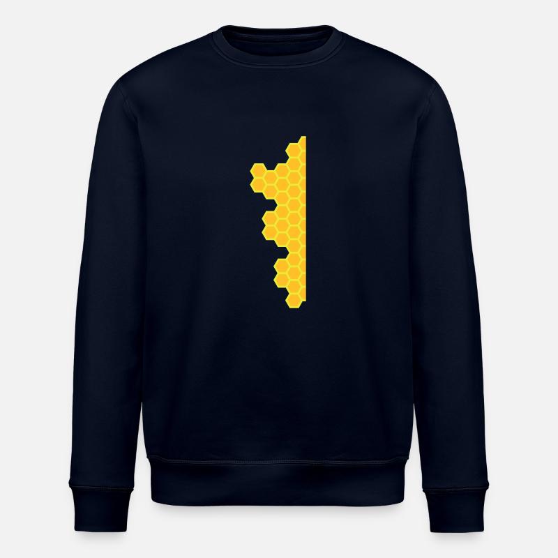 Honeycombs - Stanley/Stella Unisex Bio-Sweatshirt ROLLER - Navy