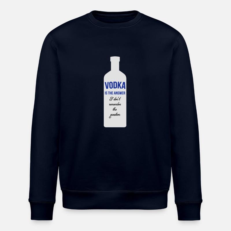 Vodka is the Answer - Stanley/Stella Unisex Bio-Sweatshirt ROLLER - Navy