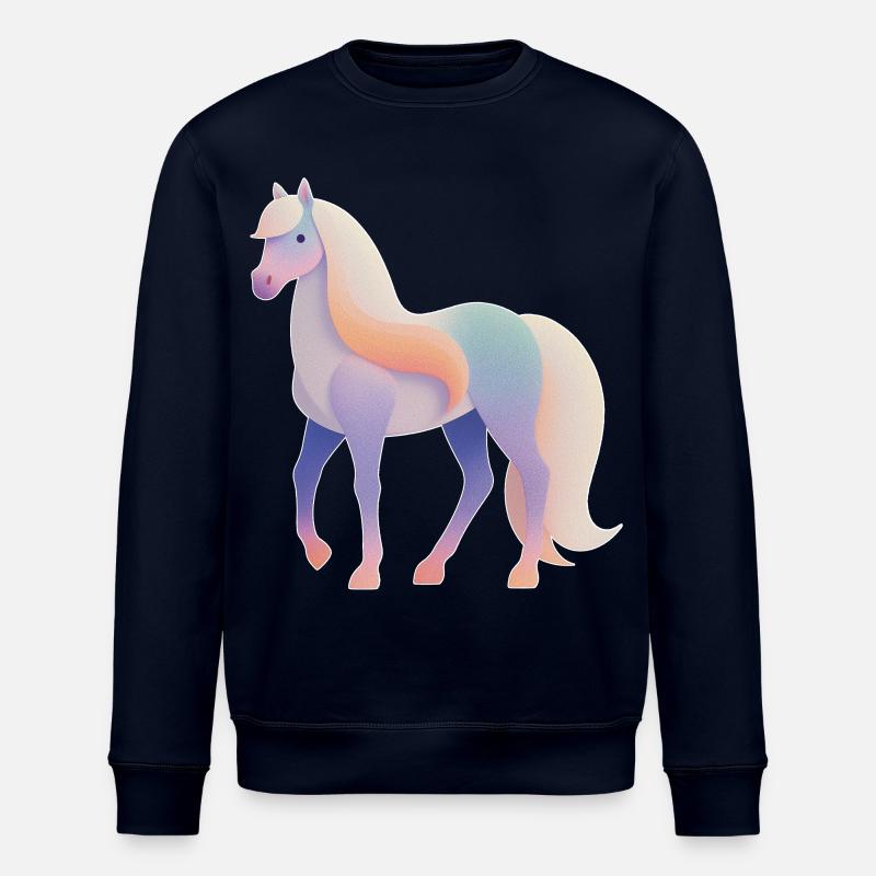 Cheval - Sweat bio ROLLER Stanley/Stella Unisexe - marine