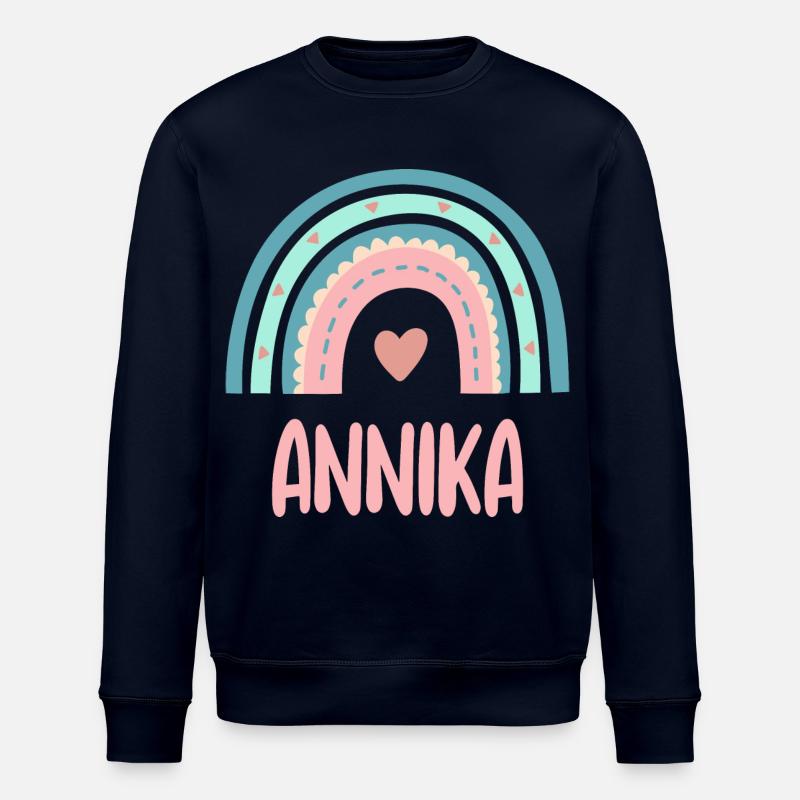 Annika Nom Rainbow Baby - Sweat bio ROLLER Stanley/Stella Unisexe - marine