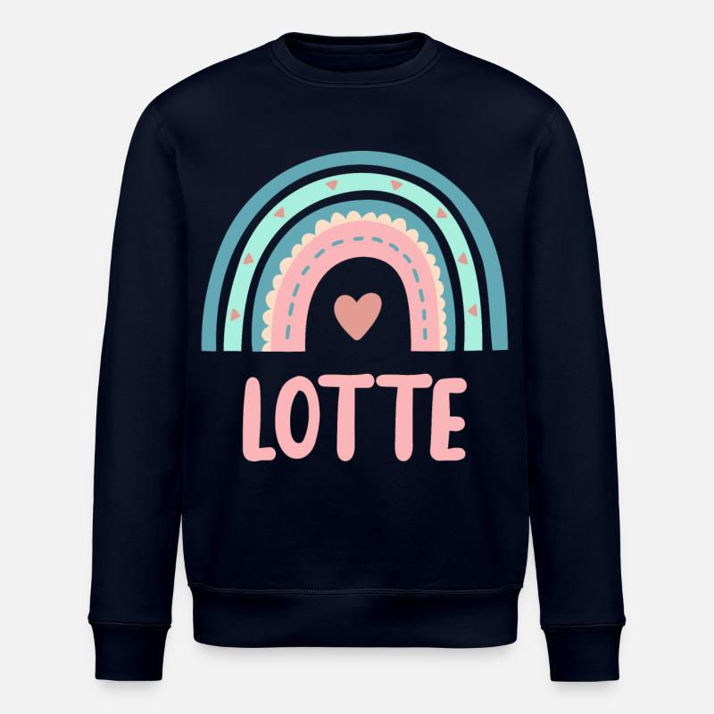 Lotte Nom Rainbow Baby - Sweat bio ROLLER Stanley/Stella Unisexe - marine